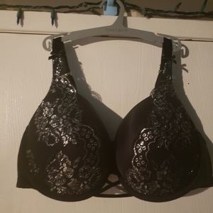Black Lace Boost Balconette Bra